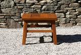 Detail Teak Side Table